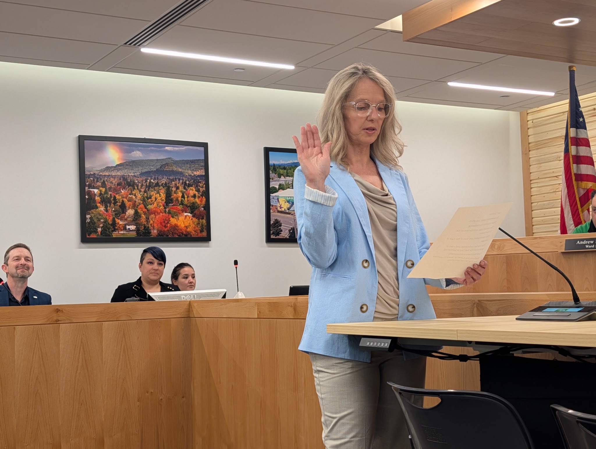 Springfield City Council swears in interim Ward 4 councilor - Lookout ...