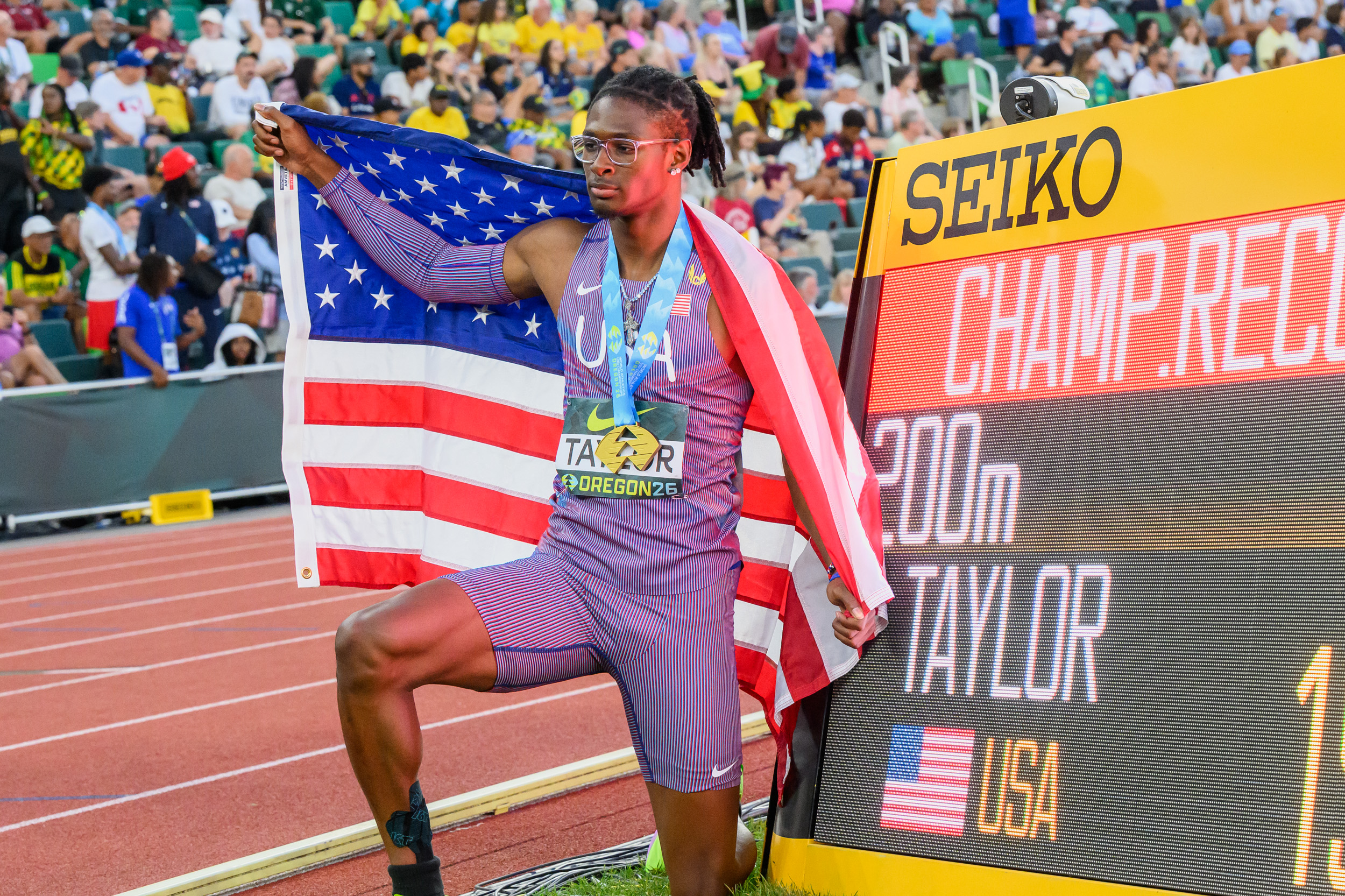 Tate Taylor, Mia Maxwell win sprint doubles at U20 Championships ...